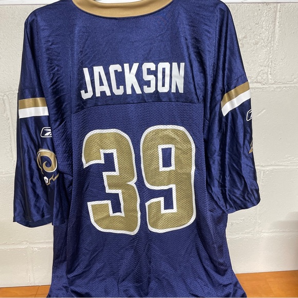 S. JACKSON #39 ST LOUIS RAMS JERSEY SIZE XL Reebok Vintage - Picture 1 of 4